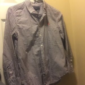 Girls polo button down shirt 10/12